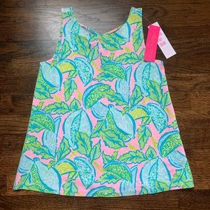 Lilly Pulitzer KRISTEN TANK TOP Urchin Pink XXS